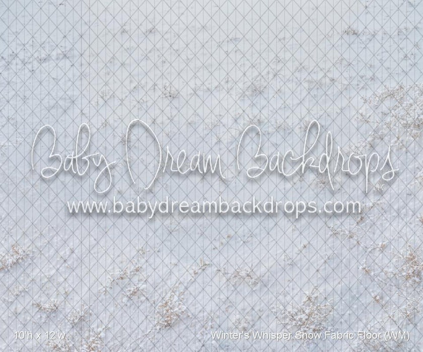 Winter's Whisper Snow Fabric Floor (WM)