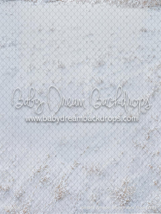 Winter's Whisper Snow Fabric Floor (WM)