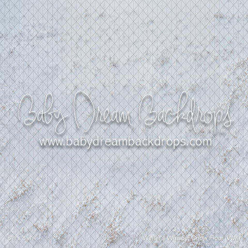 Winter's Whisper Snow Fabric Floor (WM)