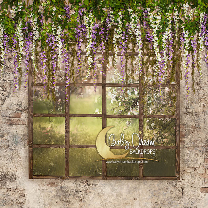Wisteria Easter Window