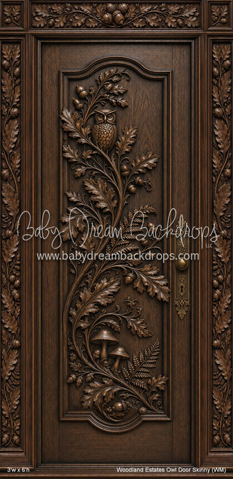 Woodland Estates Owl Door Skinny (WM)