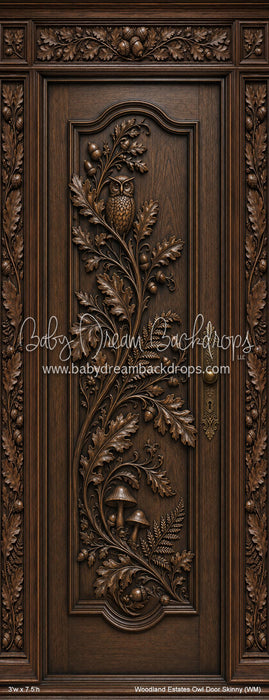 Woodland Estates Owl Door Skinny (WM)