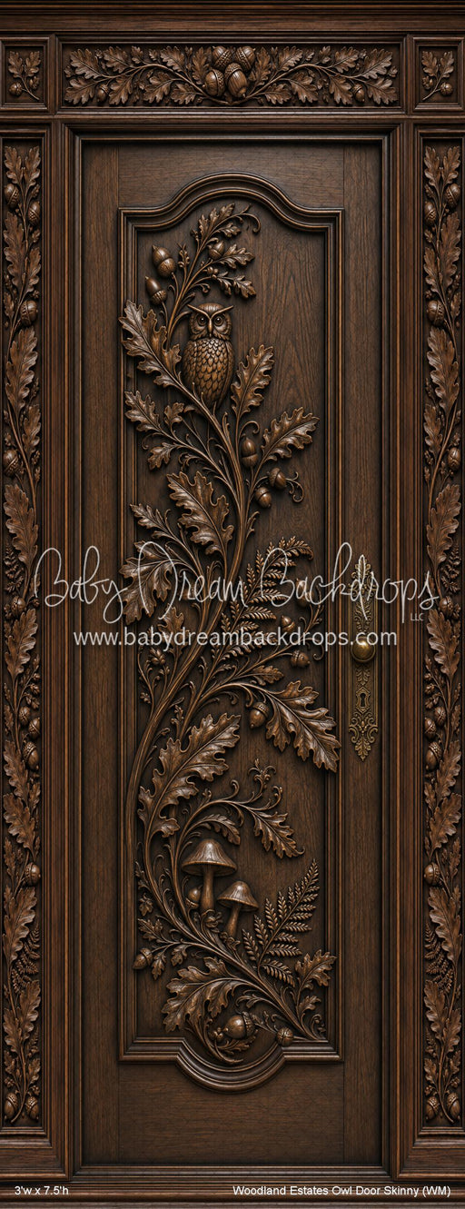 Woodland Estates Owl Door Skinny (WM)