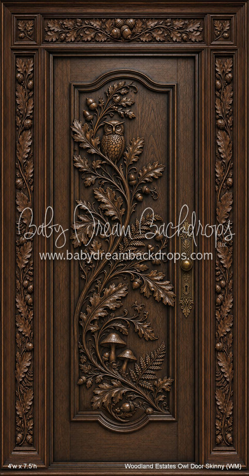 Woodland Estates Owl Door Skinny (WM)