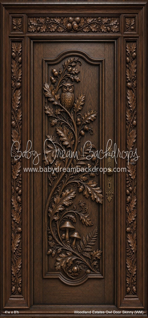 Woodland Estates Owl Door Skinny (WM)