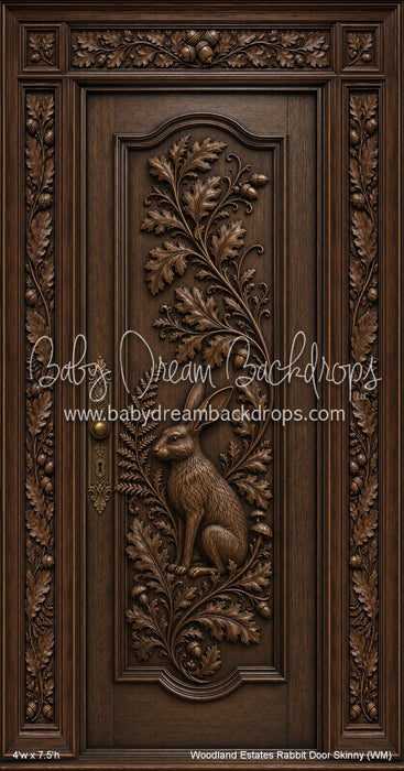Woodland Estates Rabbit Door Skinny (WM)