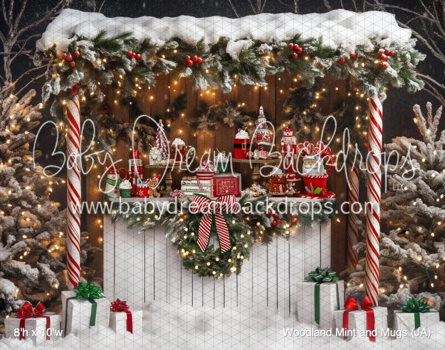 Woodland Mint and Mugs (JA)