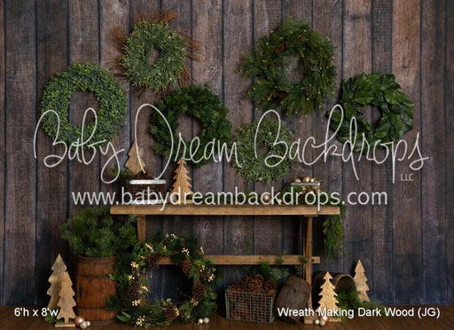 Wreath Making Dark Wood (JG)