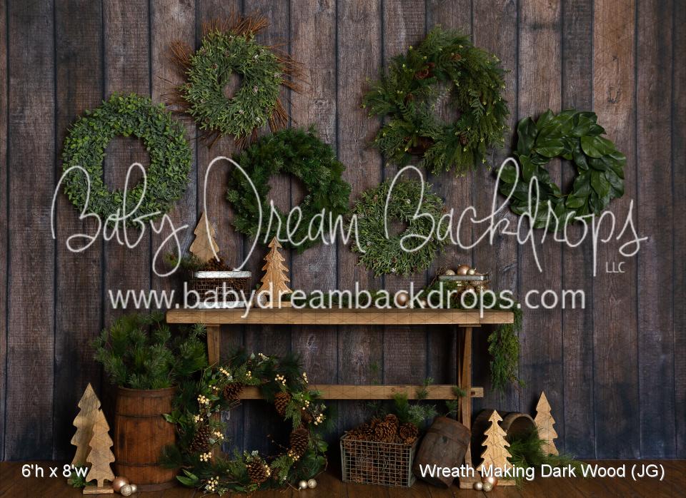 Wreath Making Dark Wood (JG)