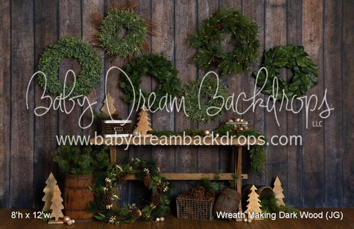 Wreath Making Dark Wood (JG)