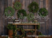 Wreath Making Dark Wood Simple (JG)