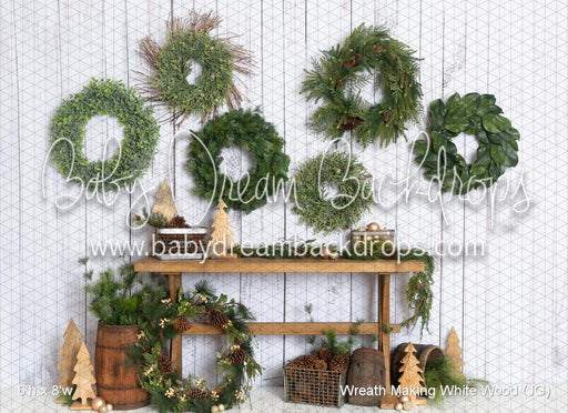 Wreath Making White Wood (JG)