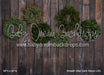 Wreath Wall Dark Wood (JG)