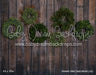 Wreath Wall Dark Wood (JG)