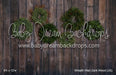 Wreath Wall Dark Wood (JG)