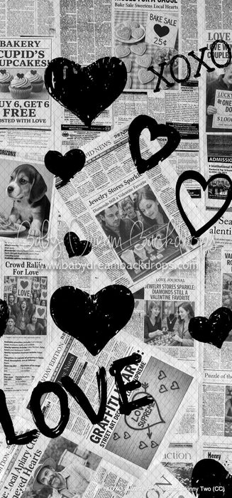 XOXO Gazette Graffiti Black Skinny Two (CC)