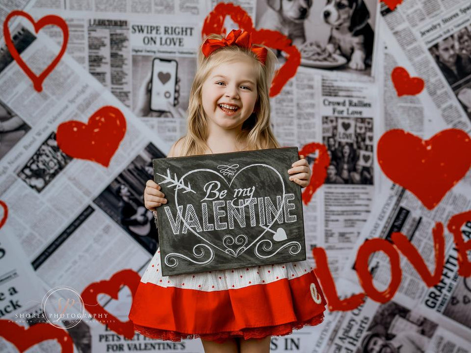 XOXO Gazette Graffiti Red Sweeps (CC)