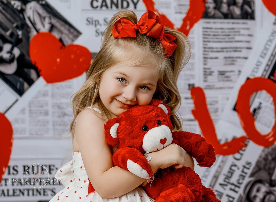 XOXO Gazette Graffiti Red Sweeps (CC)