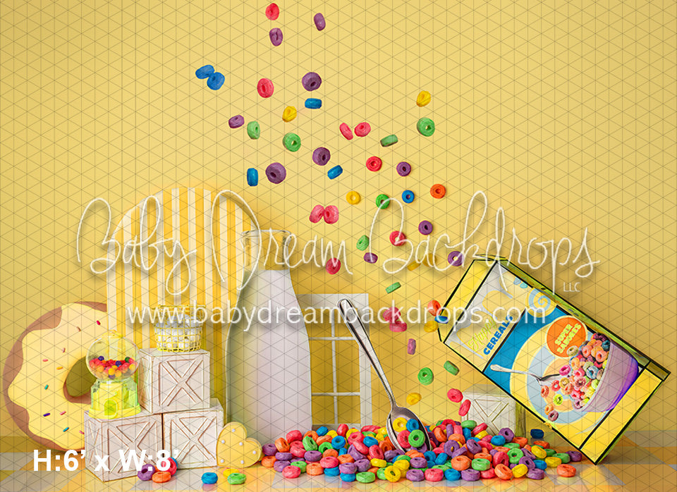 Yellow Happy Cereal (WH)