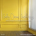 Yellow Molding Wall 3d Room (WM)