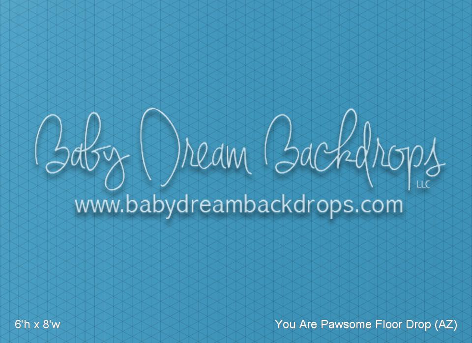 You Are Pawsome Fabric Floor (AZ)