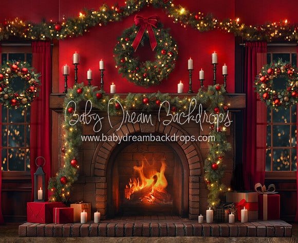 Yuletide Cheer Fireplace (JA)