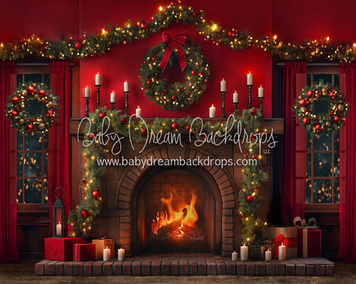Yuletide Cheer Fireplace (JA)