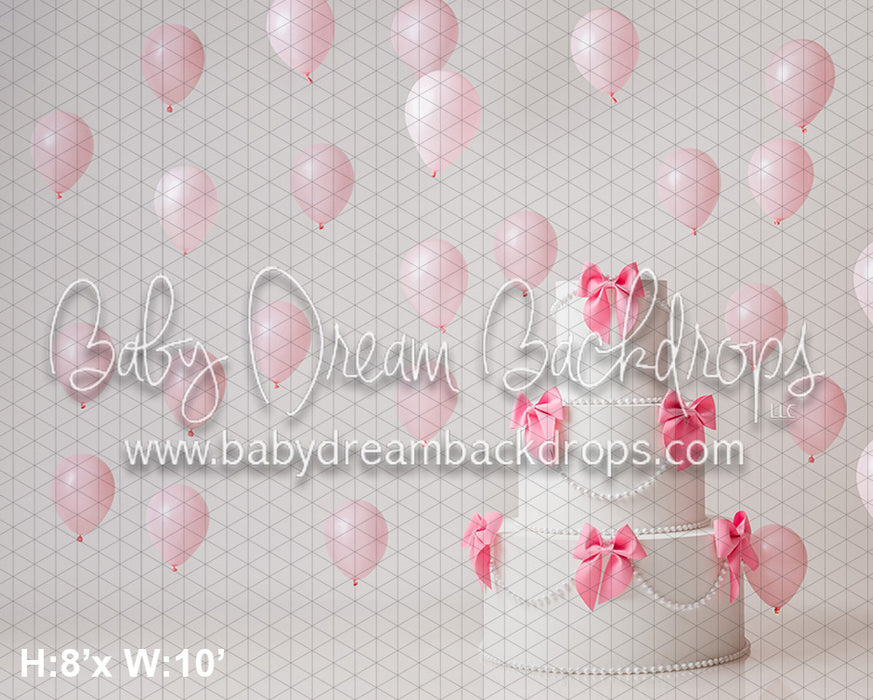 big cake with bows (BC)