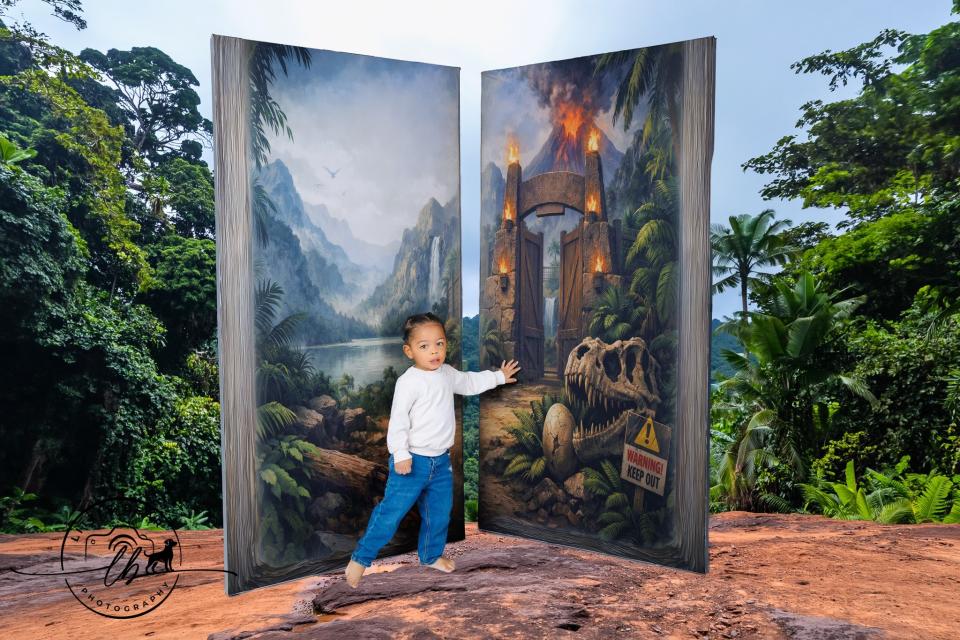 Storybook Chronicles Dino Park Adventure Skinny Left (MD)