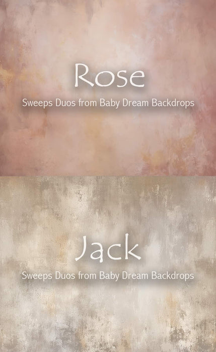 Rose and Jack Double Sided Drop