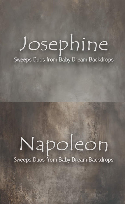 Josephine and Napoleon Double Sided Drop