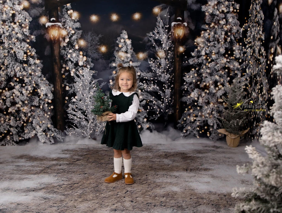 Magic in the Moonlight String Lights and Magic in the Tree Farm Fabric Room