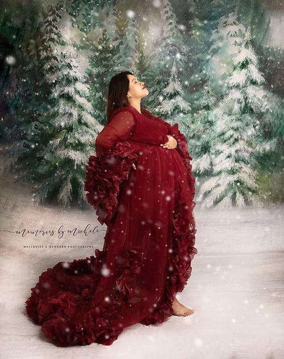 Sweeps Alpine Snow Fall