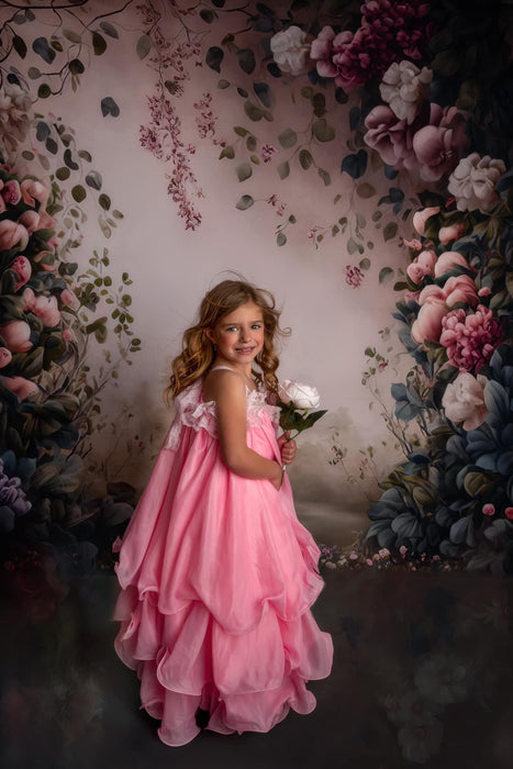 Gentle Blooms Painted Wall (MD)