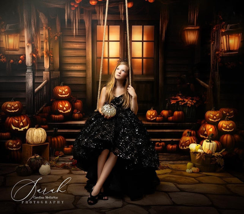 Spooky Jack O Lantern Porch (BD)