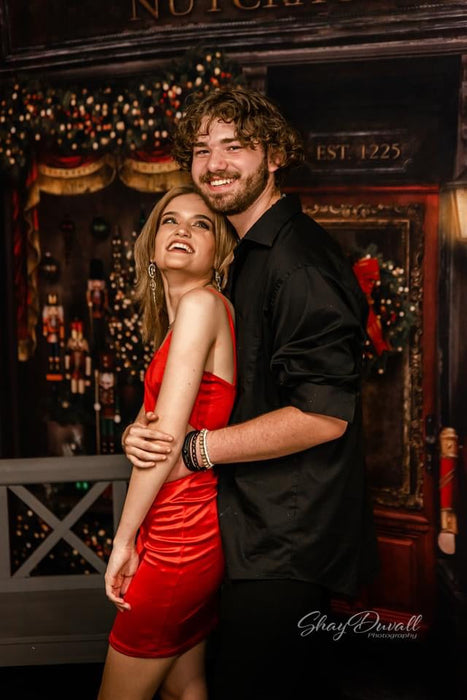 Magical Main Street Nutcrackers with Soldiers and Twinkle Tree Alley Fabric Room