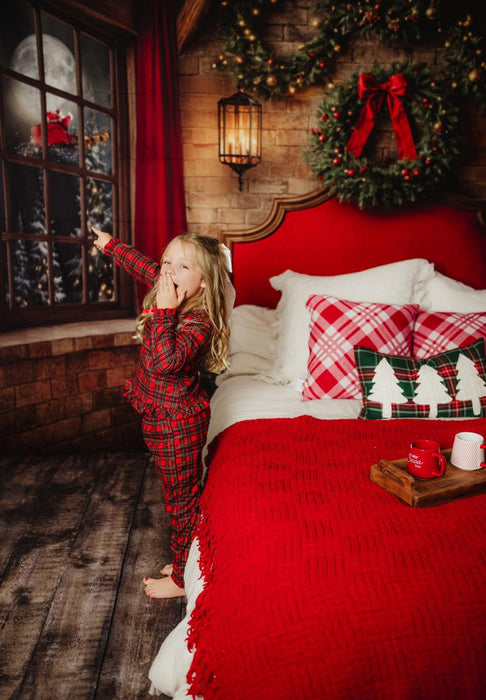 Merry Moonlight Queen Headboard Santa (JA)