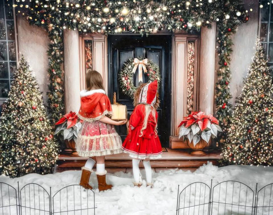 Modern Poinsettia Porch (VR)