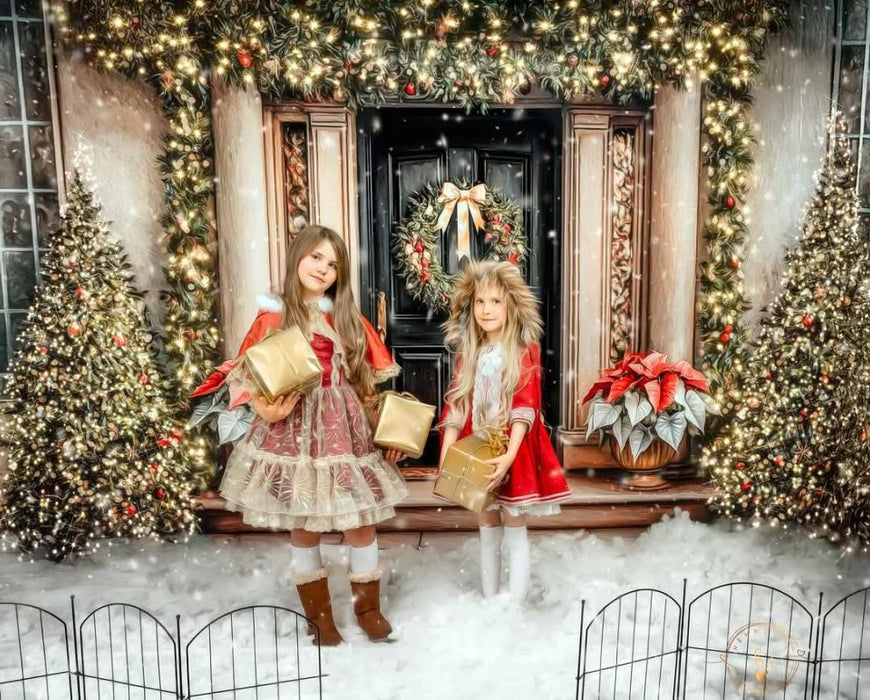 Modern Poinsettia Porch (VR)