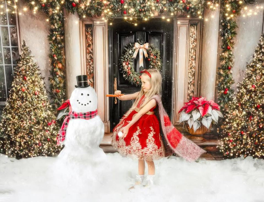 Modern Poinsettia Porch (VR)