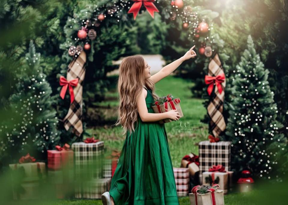 Northwoods Tree Farm (lights) (JA)