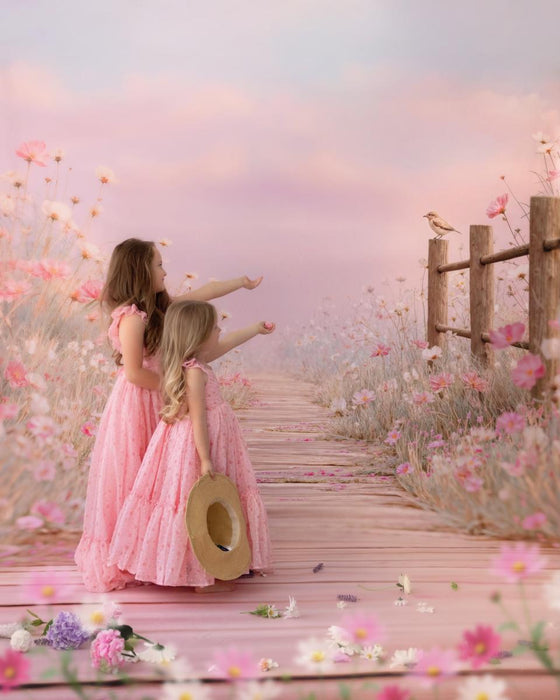 Pink Poppy Boardwalk (WM)