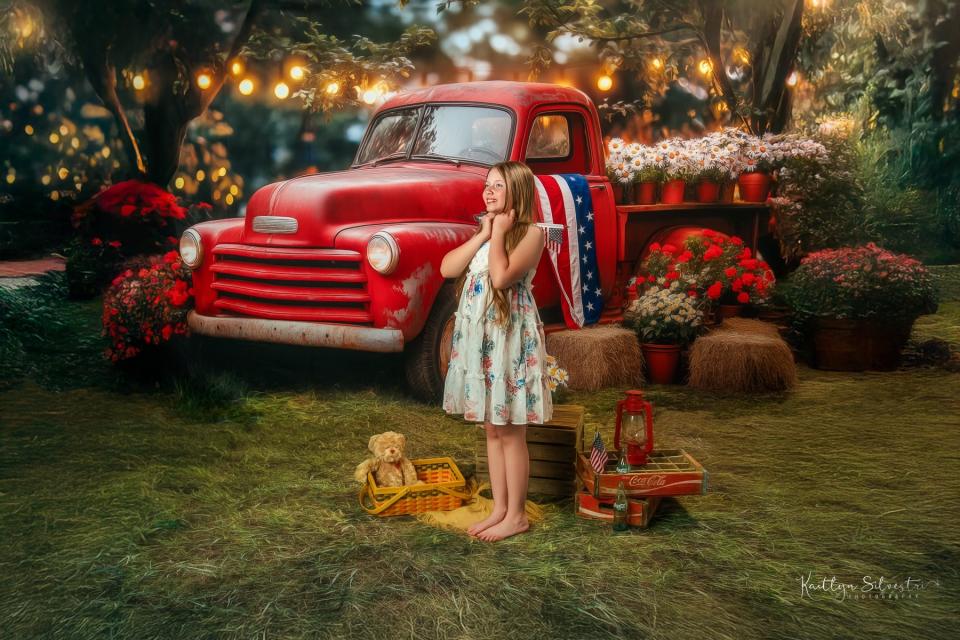 Summertime Red Ride Flag (JA)