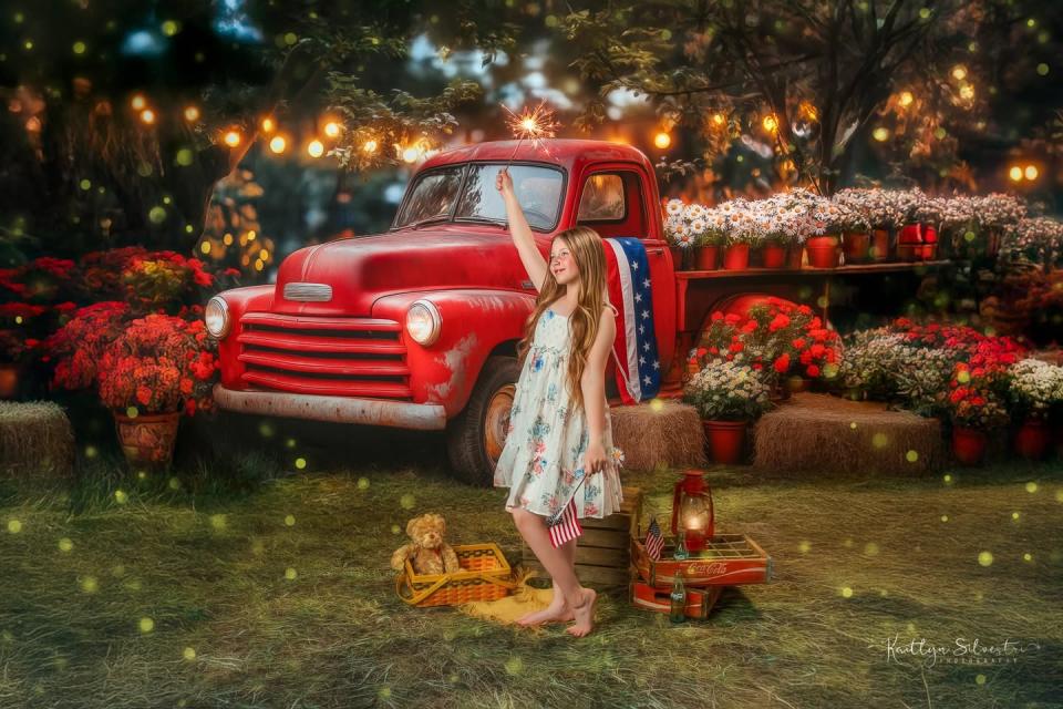 Summertime Red Ride Flag (JA)