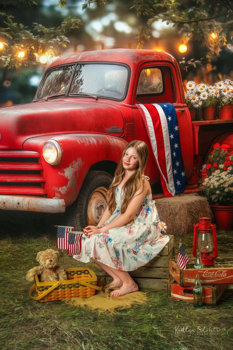 Summertime Red Ride Flag (JA)