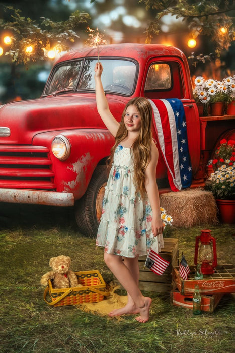 Summertime Red Ride Flag (JA)