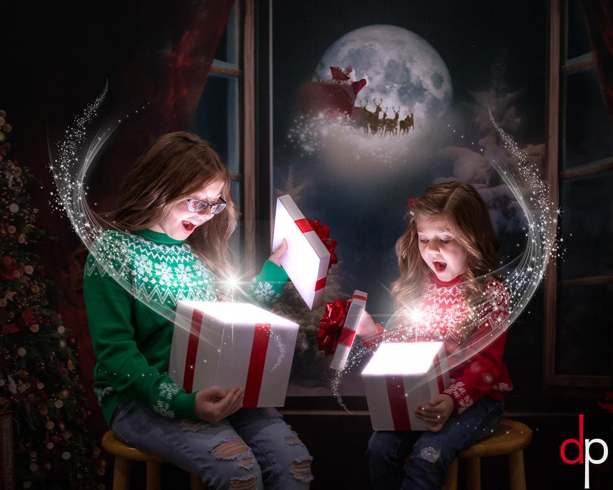 Spirit of Christmas Tree and Santa (JA)