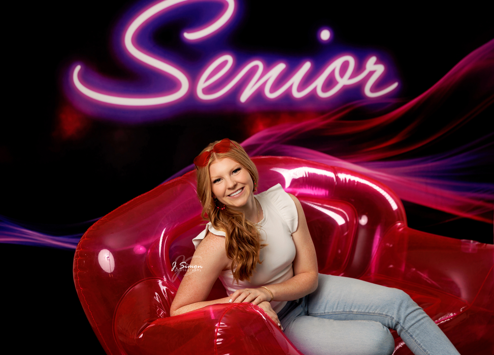 Senior Neon Pink and Purple (AZ)