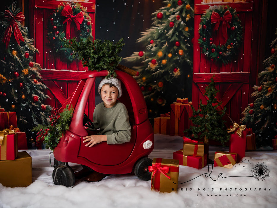 Dreamscape Festive Farm Doors (CC)