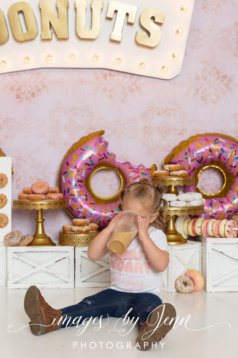 Pink & Gold Donuts (JG)